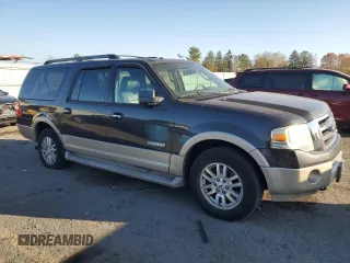 2007 Ford Expedition Max Eddie Bauer with VIN 1FMFK18577LA26576, listed as a Copart auction lot 79034924 with Not Provided miles and Clean Title. Bid and sale history available at DreamBid. Image 4.