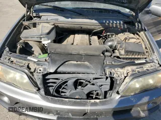 2005 BMW X5 3.0i with VIN 5UXFA13595LY02037, listed as a Copart auction lot 75937804 with 194,485 mi miles and Salvage Title. Bid and sale history available at carsss.com. Image 12.