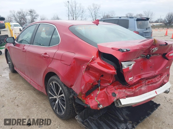 2020 Toyota Camry SE with VIN 4T1G11AK5LU400887, listed as a IAAI auction lot 41723723 with 93,443 mi miles. Bid and sale history available at carsss.com. Image 3.