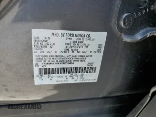 2022 Ford Explorer Timberline z VIN 1FMSK8JHXNGC32816, wystawiony jako Copart lot #54149735 z przebiegiem 26 727 mil mil oraz Szkoda całkowita • Salvage title. Historia ofert i sprzedaży dostępna na DreamBid. Obrazek 13.
