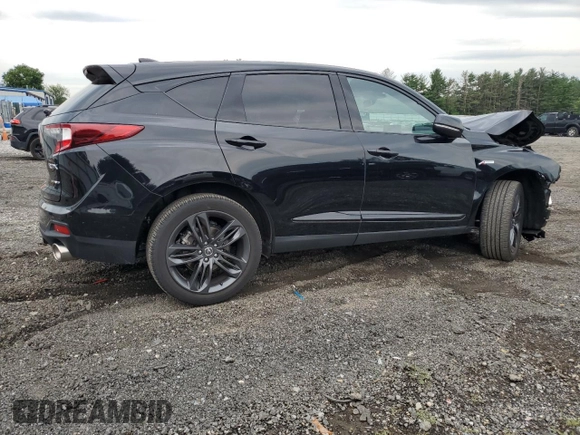 2022 Acura RDX w/A-Spec Package with VIN 5J8TC2H62NL008830, listed as a Copart auction lot 63304184 with 16,267 mi miles and Salvage Title. Bid and sale history available at carsss.com. Image 3.