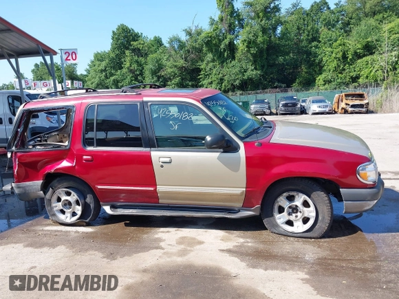 2001 Ford Explorer XLT z VIN 1FMZU73E01ZA05817, wystawiony jako IAAI lot #42550182 z przebiegiem 185 304 mil mil oraz . Historia ofert i sprzedaży dostępna na DreamBid. Obrazek 13.