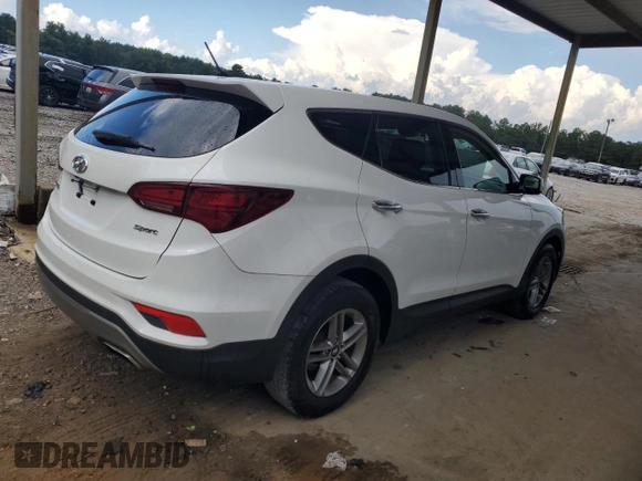 2018 Hyundai Santa Fe 2.4L with VIN 5NMZT3LB7JH054992, listed as a Copart auction lot 64580115 with 162,406 mi miles and Clean title. Bid and sale history available at DreamBid. Image 3.