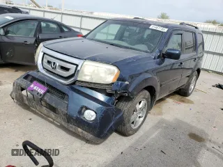 2009 Honda Pilot EX with VIN 5FNYF48419B044782, listed as a Copart auction lot 51467735 with 183,292 mi miles and Salvage Title. Bid and sale history available at carsss.com. Image 1.