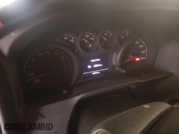 2022 Chevrolet Silverado 1500 Custom with VIN 1GCPABEK2NZ584597, listed as a Copart auction lot 42118715 with 113,757 mi miles and Salvage Title. Bid and sale history available at DreamBid. Image 9.