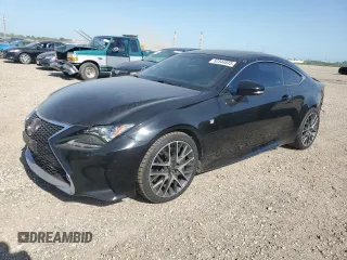 2016 Lexus RC 350 F Sport z VIN JTHHE5BC8G5011784, wystawiony jako Copart lot #52544845 z przebiegiem 64 488 mil mil oraz Szkody całkowita. Historia ofert i sprzedaży dostępna na DreamBid. Obrazek 1.