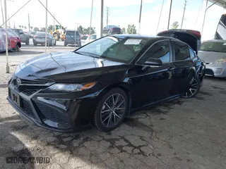 2021 Toyota Camry SE Nightshade with VIN 4T1T11AKXMU552275, listed as a IAAI auction lot 41813796 with 80,889 mi miles. Bid and sale history available at carsss.com. Image 18.