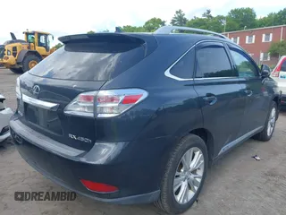 2010 Lexus RX 450h with VIN JTJBC1BA1A2407503, listed as a IAAI auction lot 42350836 with 203,687 mi miles and . Bid and sale history available at DreamBid. Image 4.