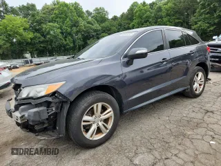 2014 Acura RDX with VIN 5J8TB3H3XEL017077, listed as a Copart auction lot 60435345 with 112,521 mi miles and Salvage title. Bid and sale history available at DreamBid. Image 1.