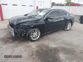 2011 Nissan Maxima SV with VIN 1N4AA5AP1BC855467, listed as a IAAI auction lot 42335311 with 169,261 mi miles and . Bid and sale history available at DreamBid. Image 18.