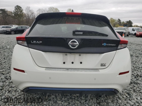 2022 Nissan LEAF SV Plus with VIN 1N4BZ1CV4NC559946, listed as a Copart auction lot 51489295 with 52,981 mi miles and Salvage Title. Bid and sale history available at DreamBid. Image 6.