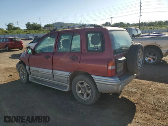 2001 Chevrolet Tracker LT z VIN 2CNBJ634716945832, wystawiony jako Copart lot #61967345 z przebiegiem 136 403 mil mil oraz Szkoda całkowita • Salvage title. Historia ofert i sprzedaży dostępna na DreamBid. Obrazek 2.
