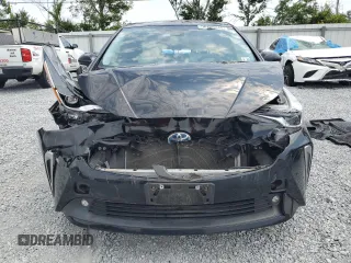 2020 Toyota Prius LE with VIN JTDL9RFU1L3022075, listed as a Copart auction lot 56400245 with 52,512 mi miles and Non repairable. Bid and sale history available at DreamBid. Image 5.