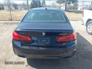 2019 BMW 5 Series M550i xDrive with VIN WBAJB9C51KB464879, listed as a IAAI auction lot 41774834 with 77,379 mi miles and . Bid and sale history available at DreamBid. Image 16.