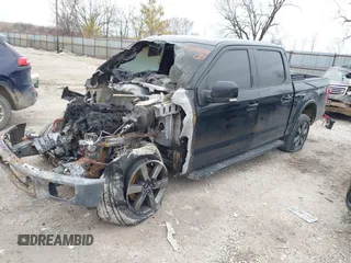 2017 Ford F-150 XL with VIN 1FTEW1EF3HFC22399, listed as a IAAI auction lot 41509258 with 77,948 mi miles. Bid and sale history available at carsss.com. Image 2.