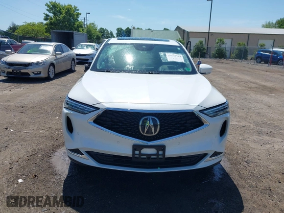 2022 Acura MDX Technology with VIN 5J8YE1H44NL035939, listed as a IAAI auction lot 42547724 with 45,642 mi miles and . Bid and sale history available at DreamBid. Image 12.