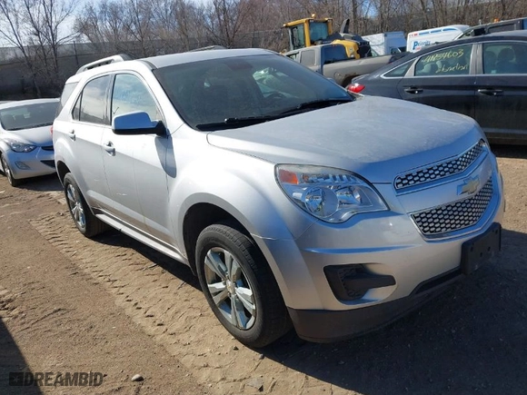 2013 Chevrolet Equinox LT with VIN 1GNALDEK1DZ114031, listed as a IAAI auction lot 41872679 with 109,994 mi miles. Bid and sale history available at carsss.com. Image 1.