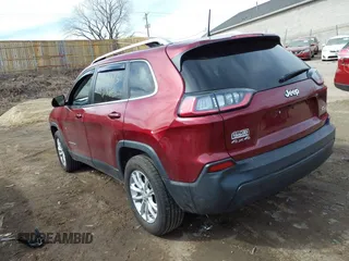 2019 Jeep Cherokee Latitude with VIN 1C4PJMCB2KD125898, listed as a IAAI auction lot 41809073 with 88,774 mi miles. Bid and sale history available at carsss.com. Image 3.
