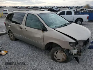 2003 Toyota Sienna LE with VIN 4T3ZF13C93U553960, listed as a Copart auction lot 78598214 with 279,436 mi miles and Salvage Title. Bid and sale history available at carsss.com. Image 4.
