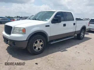 2006 Ford F-150 XLT with VIN 1FTPW14V46FB54788, listed as a IAAI auction lot 42171757 with 189,005 mi miles and . Bid and sale history available at carsss.com. Image 2.