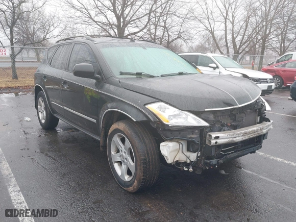 2005 Nissan Murano SE with VIN JN8AZ08T55W306340, listed as a IAAI auction lot 41553564 with 164,535 mi miles. Bid and sale history available at carsss.com. Image 6.