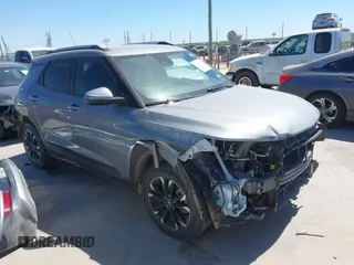 2023 Chevrolet TrailBlazer LT with VIN KL79MPSL9PB145187, listed as a IAAI auction lot 41841302 with 39,489 mi miles and . Bid and sale history available at DreamBid. Image 1.