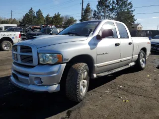 2004 Dodge 1500 SLT with VIN 1D7HU18D94J246779, listed as a Copart auction lot 43258055 with 126,774 mi miles and Salvage Title. Bid and sale history available at carsss.com. Image 1.