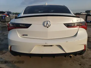 2022 Acura ILX w/Premium/A-Spec Package with VIN 19UDE2F85NA005158, listed as a Copart auction lot 51091305 with 38,488 mi miles and Clean Title. Bid and sale history available at carsss.com. Image 6.