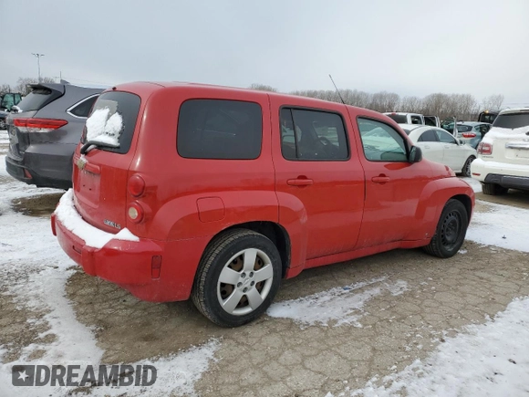 2009 Chevrolet HHR LS with VIN 3GNCA13B89S611968, listed as a Copart auction lot 45525235 with 319,766 mi miles and Salvage Title. Bid and sale history available at DreamBid. Image 3.