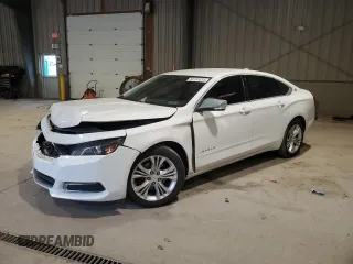 2015 Chevrolet Impala LT z VIN 2G1125S37F9117763, wystawiony jako Copart lot #56191015 z przebiegiem 90 402 mil mil oraz Szkoda całkowita • Salvage title. Historia ofert i sprzedaży dostępna na DreamBid. Obrazek 1.