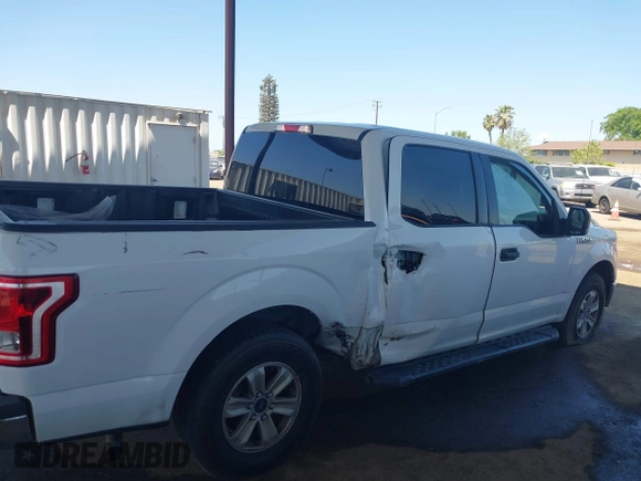 2017 Ford F-150 XL with VIN 1FTEW1C88HKD45868, listed as a IAAI auction lot 42004050 with 134,948 mi miles. Bid and sale history available at carsss.com. Image 13.