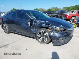 2016 Honda Civic Sedan EX-L with VIN 19XFC1F71GE041024, listed as a IAAI auction lot 41943073 with 59,833 mi miles. Bid and sale history available at carsss.com. Image 1.