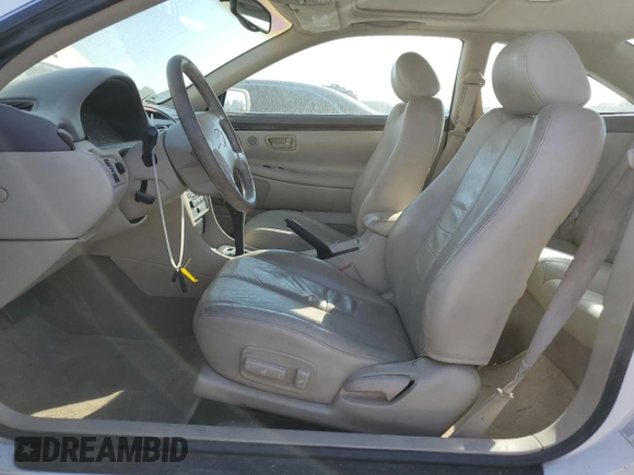 2001 Toyota Solara SE with VIN 2T1CF22P81C458104, listed as a Copart auction lot 73561244 with 74,177 mi miles and Salvage Title. Bid and sale history available at carsss.com. Image 7.