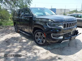 2024 Jeep Wagoneer Series II z VIN 1C4SJSBP2RS144596, wystawiony jako IAAI lot #42345040 z przebiegiem Nie podano mil oraz . Historia ofert i sprzedaży dostępna na DreamBid. Obrazek 1.