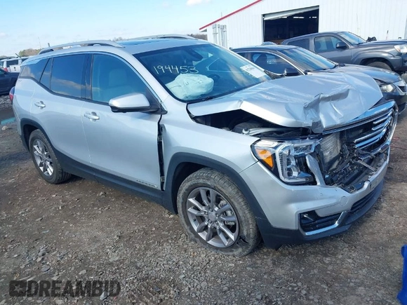2022 GMC Terrain SLT with VIN 3GKALPEV2NL113276, listed as a IAAI auction lot 41228866 with 51,454 mi miles. Bid and sale history available at carsss.com. Image 1.