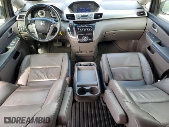 2012 Honda Odyssey EX-L with VIN 5FNRL5H62CB117251, listed as a Copart auction lot 44238135 with 74,295 mi miles and Salvage Title. Bid and sale history available at carsss.com. Image 8.