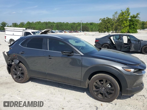 2024 Mazda CX-30 S Select Sport with VIN 3MVDMBBM9RM659950, listed as a Copart auction lot 53975825 with 10,787 mi miles and Salvage Title. Bid and sale history available at DreamBid. Image 4.