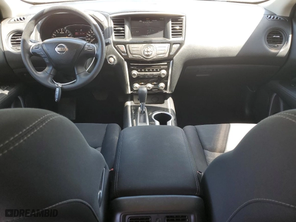2017 Nissan Pathfinder SV with VIN 5N1DR2MN0HC617316, listed as a Copart auction lot 52251075 with 183,733 mi miles and Salvage Title. Bid and sale history available at carsss.com. Image 8.