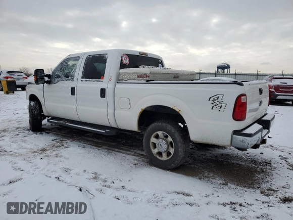 2016 Ford F-250 Lariat with VIN 1FT7W2B60GED37016, listed as a Copart auction lot 42134215 with Not Provided miles and Salvage Title. Bid and sale history available at DreamBid. Image 2.