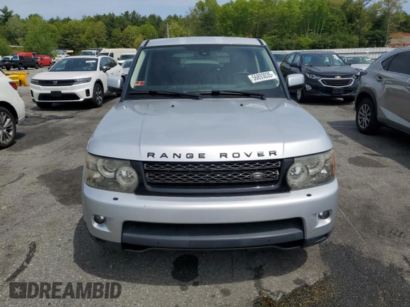 2012 Land Rover Range Rover Sport HSE with VIN SALSF2D41CA728630, listed as a Copart auction lot 56893035 with 158,737 mi miles and Salvage title. Bid and sale history available at DreamBid. Image 5.