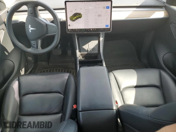 2021 Tesla Model Y Long Range z VIN 5YJYGDEE4MF085975, wystawiony jako Copart lot #58838485 z przebiegiem 72 550 mil mil oraz Szkoda całkowita • Salvage title. Historia ofert i sprzedaży dostępna na DreamBid. Obrazek 8.