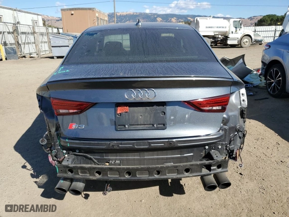 2017 Audi S3 Premium Plus with VIN WAUB1GFF7H1019304, listed as a Copart auction lot 73039174 with 56217 miles and Salvage Title. Bid and sale history available at carsss.com. Image 6.