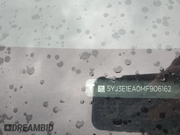 2021 Tesla Model 3 Standard Range Plus z VIN 5YJ3E1EA0MF906162, wystawiony jako Copart lot #53004925 z przebiegiem 149 163 mil mil oraz Tytuł czysty. Historia ofert i sprzedaży dostępna na DreamBid. Obrazek 12.