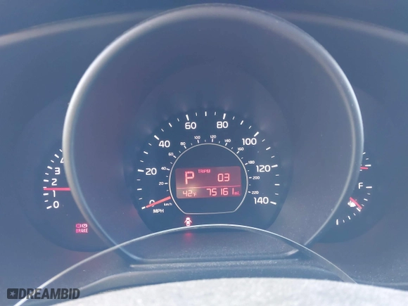 2019 Kia Soul with VIN KNDJN2A28K7658063, listed as a IAAI auction lot 41373746 with 75,161 mi miles. Bid and sale history available at carsss.com. Image 7.