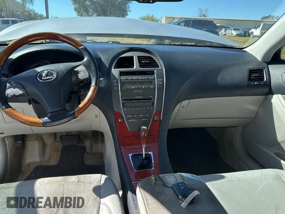 2007 Lexus ES 330 with VIN JTHBJ46G872128159, listed as a Copart auction lot 83068574 with 225,302 mi miles and Clean Title. Bid and sale history available at DreamBid. Image 9.