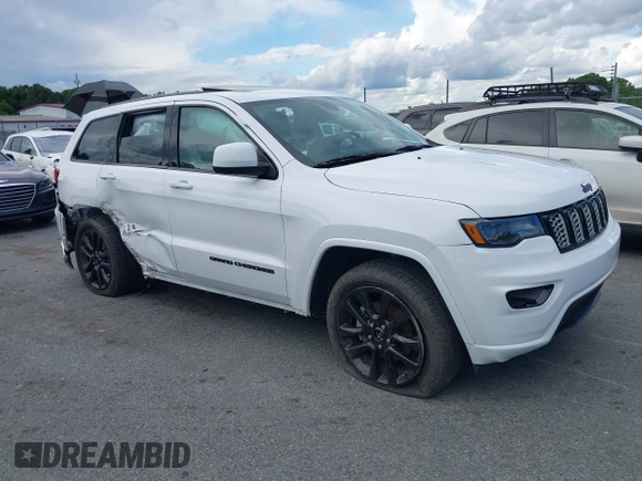 2020 Jeep Grand Cherokee Laredo E z VIN 1C4RJFAG8LC421003, wystawiony jako IAAI lot #42261449 z przebiegiem 36 224 mil mil oraz . Historia ofert i sprzedaży dostępna na DreamBid. Obrazek 1.