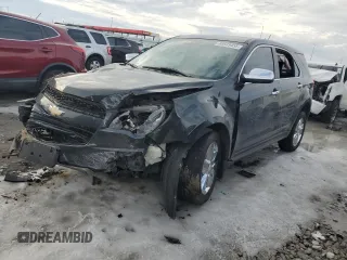 2013 Chevrolet Equinox LTZ with VIN 2GNFLFE30D6212392, listed as a Copart auction lot 88639455 with 120,615 mi miles and Salvage Title. Bid and sale history available at carsss.com. Image 1.