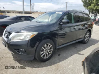 2013 Nissan Pathfinder SV with VIN 5N1AR2MN6DC677436, listed as a Copart auction lot 52688865 with 140,164 mi miles and Salvage Title. Bid and sale history available at carsss.com. Image 1.