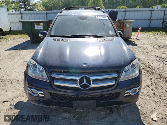2007 Mercedes-Benz GL-Class with VIN 4JGBF71E27A183234, listed as a Copart auction lot 51326324 with 163,567 mi miles and Salvage Title. Bid and sale history available at carsss.com. Image 5.
