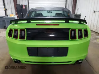 2014 Ford Mustang V6 with VIN 1ZVBP8EM2E5220214, listed as a Copart auction lot 51062465 with 45,405 mi miles and Salvage Title. Bid and sale history available at carsss.com. Image 6.